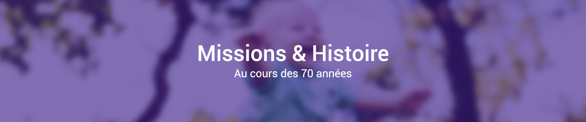 Missions et Histoire